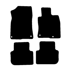 Honda Civic 2022 - Current (4 Pieces 4 Clips) Car Mats