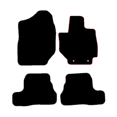 Suzuki Jimny Auto 2018 - Current (4 Pieces 2 Clips) Car Mats