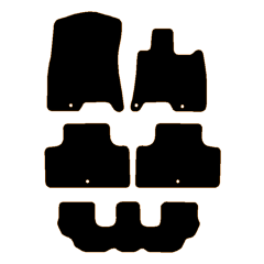 Genesis GV80 2021 - Current (5 Pieces 5 Clips) Car Mats