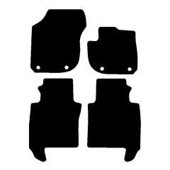 Honda HR-V E:HEV 2020 - Current (4 Pieces 4 Clips) Car Mats