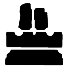 Ford Transit Tourneo Minibus Van 2006-2010 (4xl Pieces 0 Clips) Car Mats
