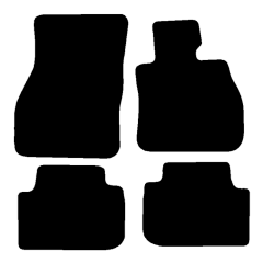 BMW 2 Series F44 Gran Coupe 2020 - Current (4 Pieces 4 Clips) Car Mats