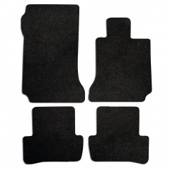 Mercedes-Benz C-Class Manual Version 2007 - 2014 (4 Pieces 2 Clips) Car Mats