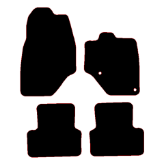 Peugeot 3008 2024 - Current (4 Pieces 2 Clips) Car Mats