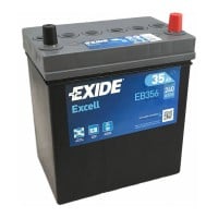 EB356 EXIDE EXCELL BATTERY 054 35AH 240CCA L187 X W127 X H222 0/3