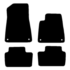Polestar 2 2020 - Current (4 Pieces 4 Clips) Car Mats