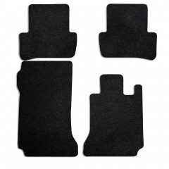 Mercedes-Benz C-Class Automatic Version 2007 - 2014 (4 Pieces 2 Clips) Car Mats