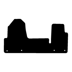 Nissan NV400 Van 2011 - Current (1 Pieces 4 Clips) Car Mats