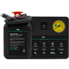 RG Car Tyre Puncture Repair Kit with 12V Compressor & Sealant