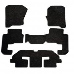 Land Rover Discovery 3 7 Seat Version 2004 - 2009 (5 Xl Pieces 8 Clips) Car Mats