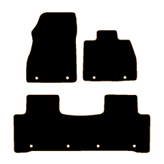 BYD Sealion E-Tech 2025 - Current (3 Pieces 8 Clips) Car Mats