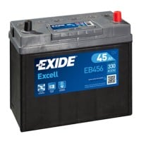EB456 EXIDE EXCEL BATTERY 156 45AH 330CCA L237 X W127 X H227 0/3
