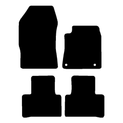 Vauxhall Astra 2022 - Current (4 Pieces 2 Clips) Car Mats