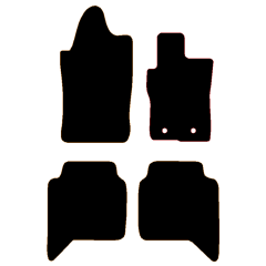 Volkswagen Amarok 2022 - Current (4 Pieces 2 Clips) Car Mats