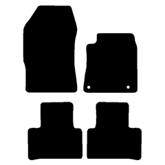 Citroen DS4 2021 - Current (4 Pieces 2 Clips) Car Mats
