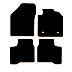 Suzuki Swift 2020 - 2024 (4 Pieces 2 Clips) Car Mats