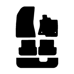Dacia Jogger 2022 - Current (5 Pieces 2 Clips) Car Mats