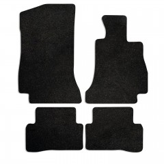 Mercedes-Benz C-Class 2014 - 2021 (4 Pieces 4 Clips) Car Mats