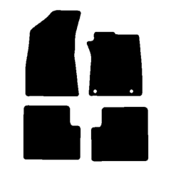 MG ZS EV 2024 - Current (4 Pieces 2 Clips) Car Mats