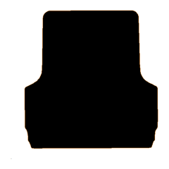 Nissan Navara NP300 Load Mat (with plastic liner) 2016 - 2022 (1 Pieces 0 Clips) Car Mats