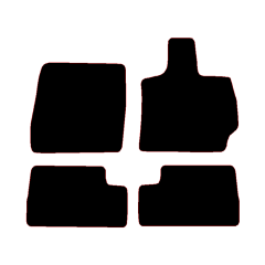 Omoda 5 Petrol 2024 - Current (4 Pieces 2 Clips) Car Mats