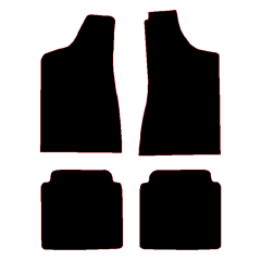 Ford Escort MK1 (4Pieces 0 Clips) Car Mats