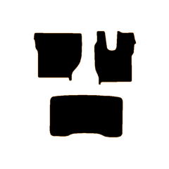 Volvo FH13 2014 - Current (3 Pieces 0 Clips) Car Mats