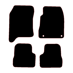 Vauxhall Mokka Mild Hybrid 2020 - Current (4 Pieces 0 Clips) Car Mats