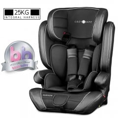 Cozy N Safe Hudson Group 1/2/3 Car Seat - Black/Grey