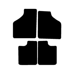 Rover Mini Classic car (1988-2001) (4 Pieces 0 Clips) Car Mats