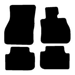 BMW 2 Series Grand Coupe F74 & F78 2025 - Current (4 Pieces 4 Clips) Car Mats