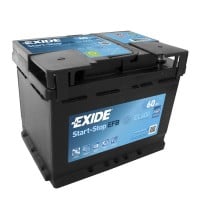 A1 EL600 EXIDE EFB 027 BATTERY 60AH 640CCA L242 X W175 X H190 0/1 B13