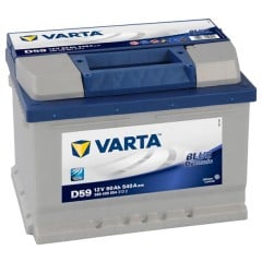 A1 VARTA BLUE BATTERY 075 60AH 540CCA L242 X W175 X H175 0/1 B13