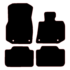 BMW X3 G45 2024 - Current (4 Piece 4 Clips) Car Mats