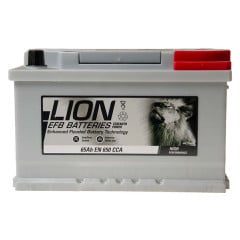 Lion EFB 100 Car Battery 100 65Ah