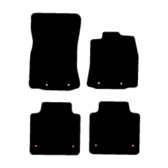 Jaguar XJ LWB 2010 - Current (4 Pieces 4 Clips) Car Mats