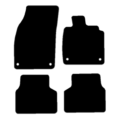 Skoda Elroq 2025 - Current (4 Pieces 4 Clips) Car Mats