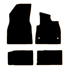 Dacia Duster Full Hybrid 2024 - Current (4 Pieces 2 Clips) Car Mats