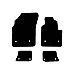 Bentley Continental GT Inc Clips in Rear (2003 - 2010) Car Mats