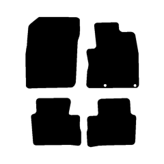 Nissan Qashqai e-Power 2022 - Current (4 Pieces 2 Clips) Car Mats