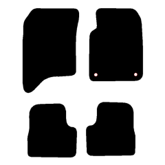 Alfa Romeo Junior 2024 - Current (4 Pieces 2 Clips) Car Mats