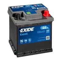 EB440 EXIDE EXCELL BATTERY 202 44AH 400CCA L175 X W175 X H190 0/1 B13