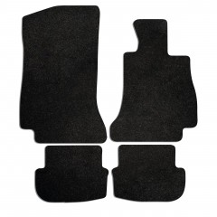 Mercedes-Benz C-Class Coupe & Cabriolet 2016 - 2021 (4 Pieces 4 Clips) Car Mats