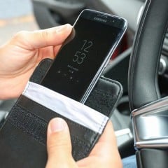 Disklok RFID Faraday Signal Blocking Wallet, 17.5Cm