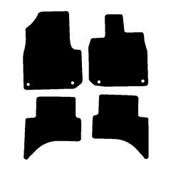 Honda E 2020 - Current (4 Pieces 2 Clips) Car Mats