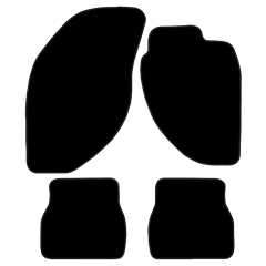 Alfa Romeo 166 1999 - 2007 (4 Pieces 0 Clips) Car Mats