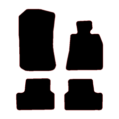 BMW i4 G26 2021 - Current (4 Pieces 8 Clips) Car Mats