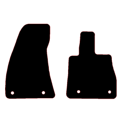 MG Cyberster 2024 - Current (2 Pieces 4 Clips) Car Mats