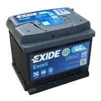 A1 EB442 EXIDE EXCELL BATTERY 063 44AH 420CCA L207XW175XH175 0/1 B13